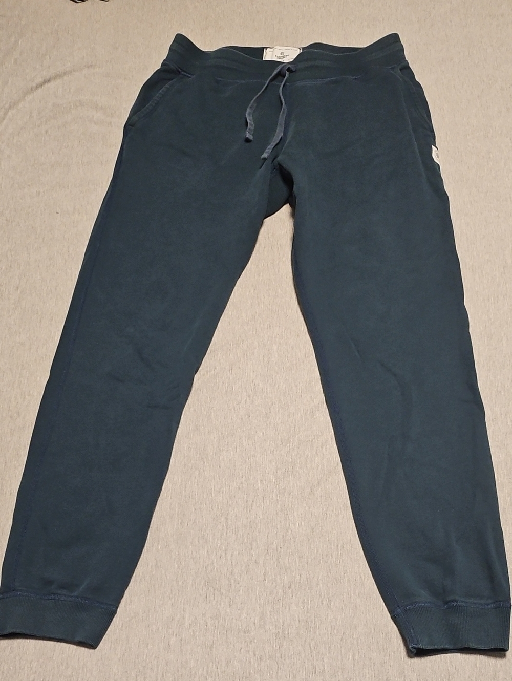 Reigning Champ Men's Teal Drawstring Joggers